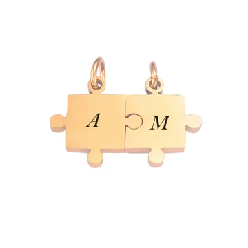 collar pareja rompezabezas
